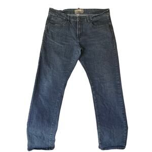 TC & Co. Supply Men Slim Jeans size W36 x L32 Blue Mid Rise Stretch